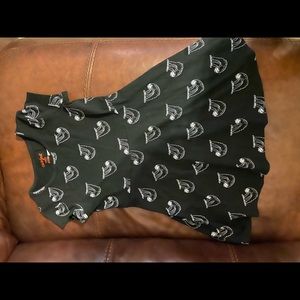 Black and white girls casual dress